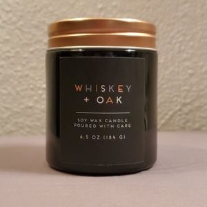 Whiskey & Oak 6.5 oz candle
